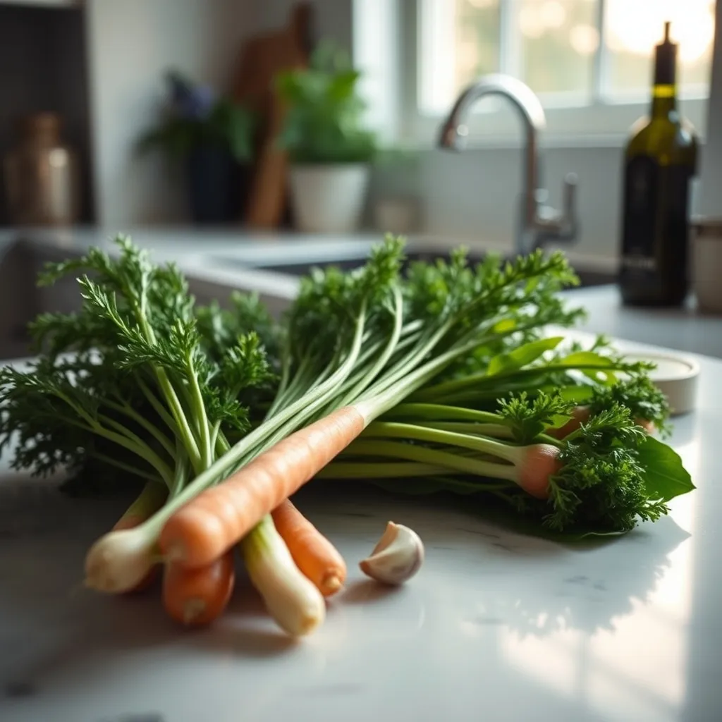Les fanes de radis et de carottes regorgent de vitamines et se cuisinent facilement en pesto ou en soupe