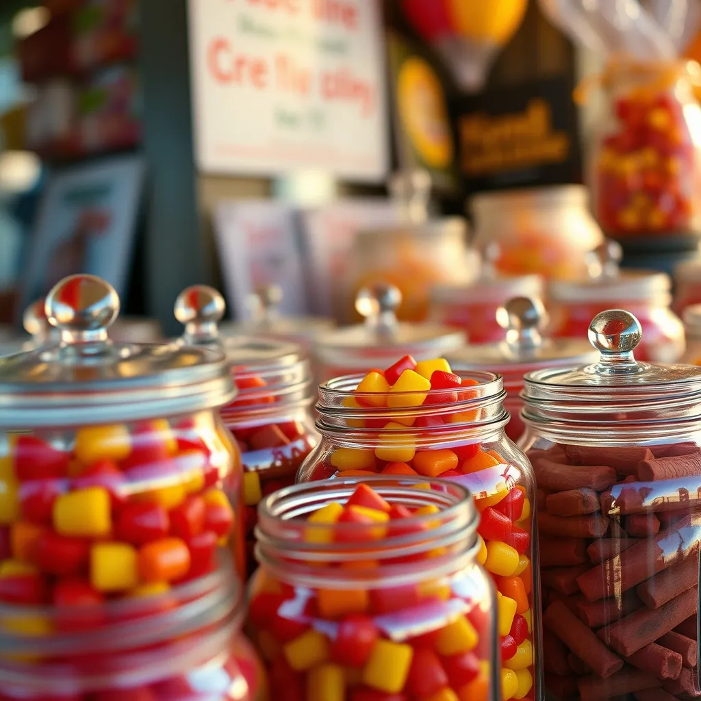 Les bonbons aux couleurs vives contiennent souvent des colorants azoïques associés à des troubles de l'attention chez l'enfant