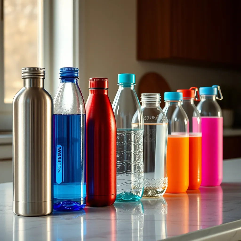 Inox, verre ou Tritan : chaque matériau de gourde présente ses propres avantages