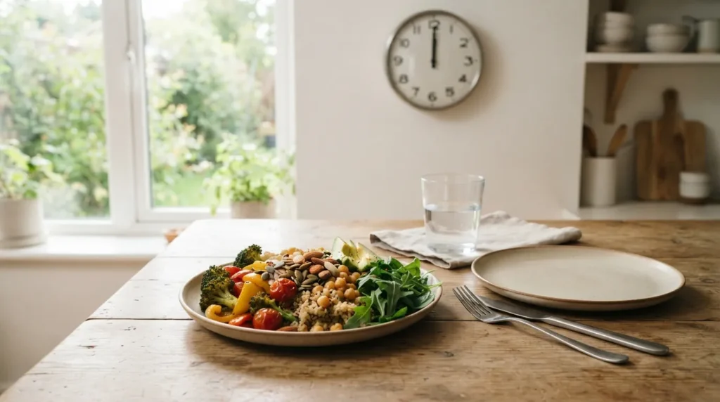 Le jeûne intermittent 16/8 alterne une fenêtre alimentaire de huit heures et une phase de jeûne de seize heures