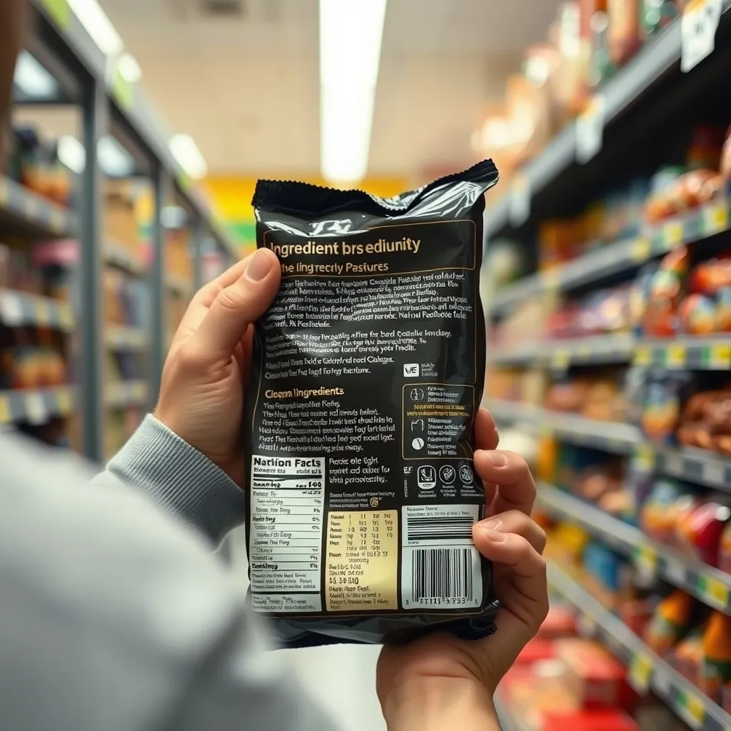 Retourner le paquet pour lire la liste d'ingrédients reste le réflexe le plus fiable en magasin