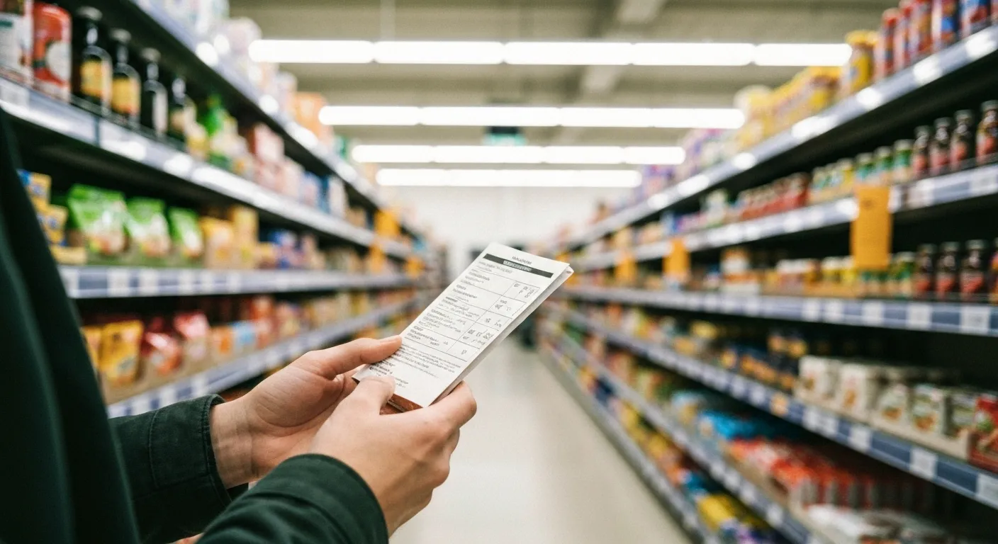 Reconnaître un produit ultra-transformé en dix secondes