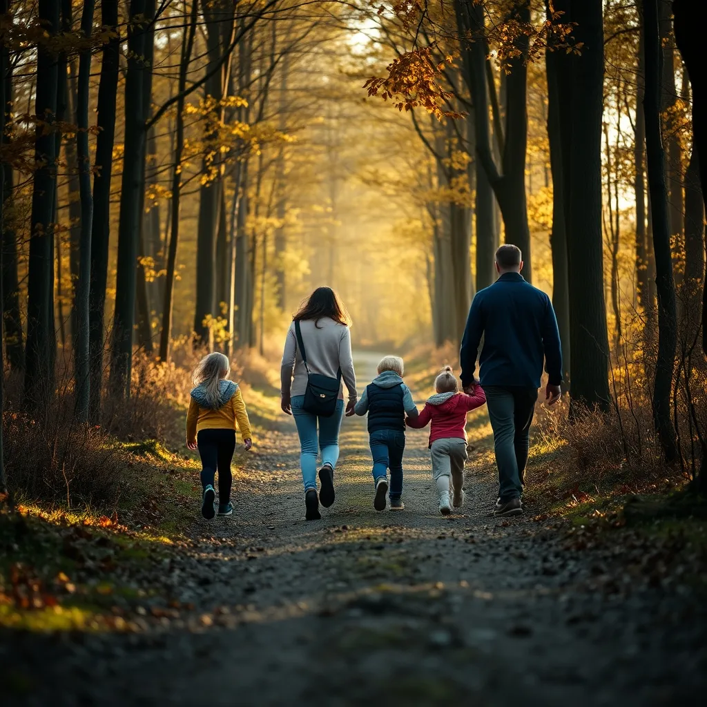 Remplacer le temps d'écran par une balade en famille, une alternative simple et bénéfique pour tous