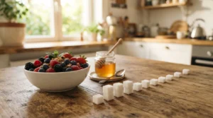 Réduire le sucre par paliers en le remplaçant progressivement par des alternatives naturelles comme les fruits frais et le miel