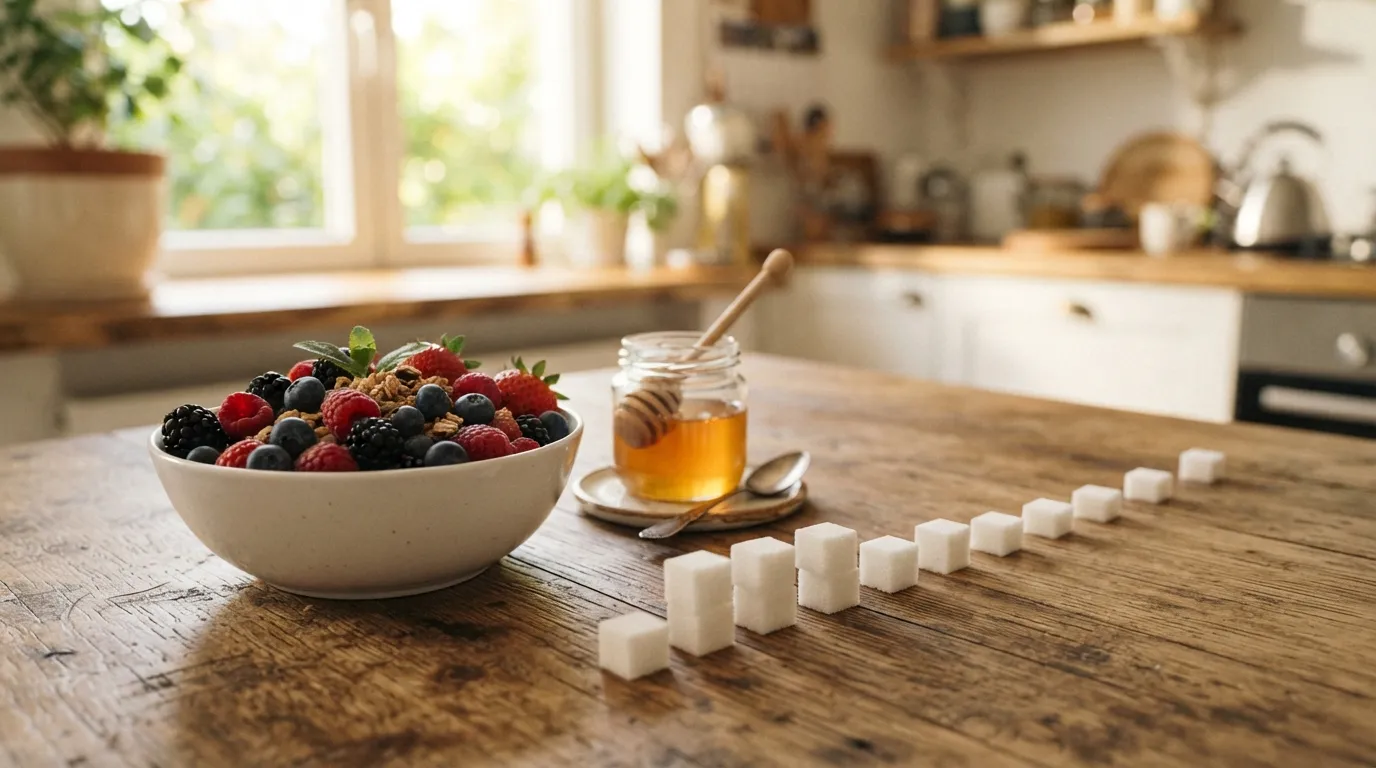 Réduire le sucre par paliers en le remplaçant progressivement par des alternatives naturelles comme les fruits frais et le miel