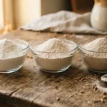 T45, T65, T110 : ce que le type de farine change en cuisine
