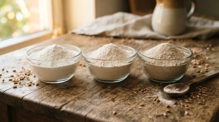 T45, T65, T110 : ce que le type de farine change en cuisine